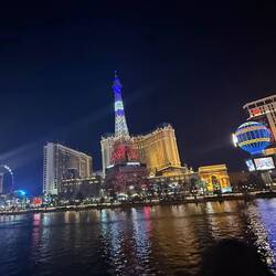 Looking back from the Bellagio to "Paris"