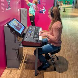 Wo man auch selber Musik machen darf