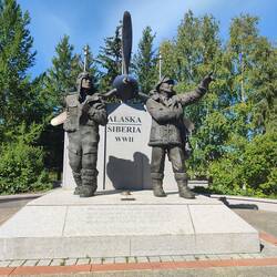 "Alaska-Sibirien-Lend-Lease-Denkmal"