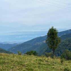 Aufstieg zum Abzweig nach Trasă