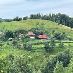 Auf dem Weg zur Poiana Omului