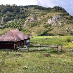 Berghütte mit Aussicht