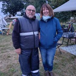 Wilhelm mit Manuela