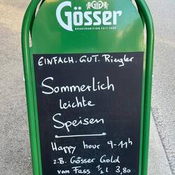 Spannende Happy Hour- wir haben sie leider verpasst