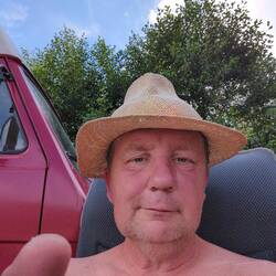 der Fahrer beim Chillen 🥰