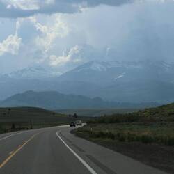 On the way to Lake Tahoe