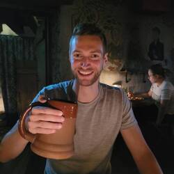Das dunkle Gewürzbier im Olde Hansa
