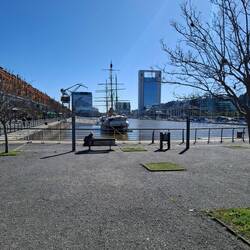 Hafen am Río de la Plata