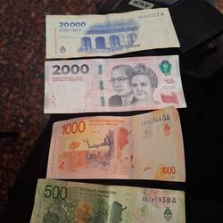 23.500 Pesos, etwa 15€