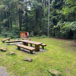 Einer von 2 Treckingcamps am Goldsteig