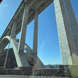 O'Callaghan–Tillman Memorial Bridge-1,905-foot, the longest single-arch bridge in N.A.