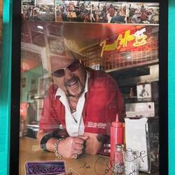 GUY, "Diners, Drive-in, and Dives" loved this place.