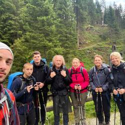 Letzter Start, leider nur zu Siebt!