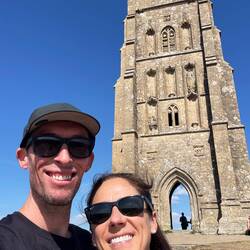 At Glastonbury Tor