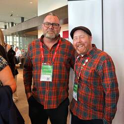 2 athletes, 2 countries, 1 shirt