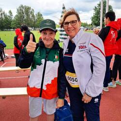 Teresa - her last event