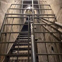 In an emergency ...the only way down and out