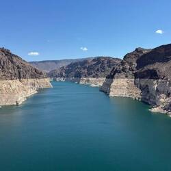Lake Mead- built & calmed by the dam