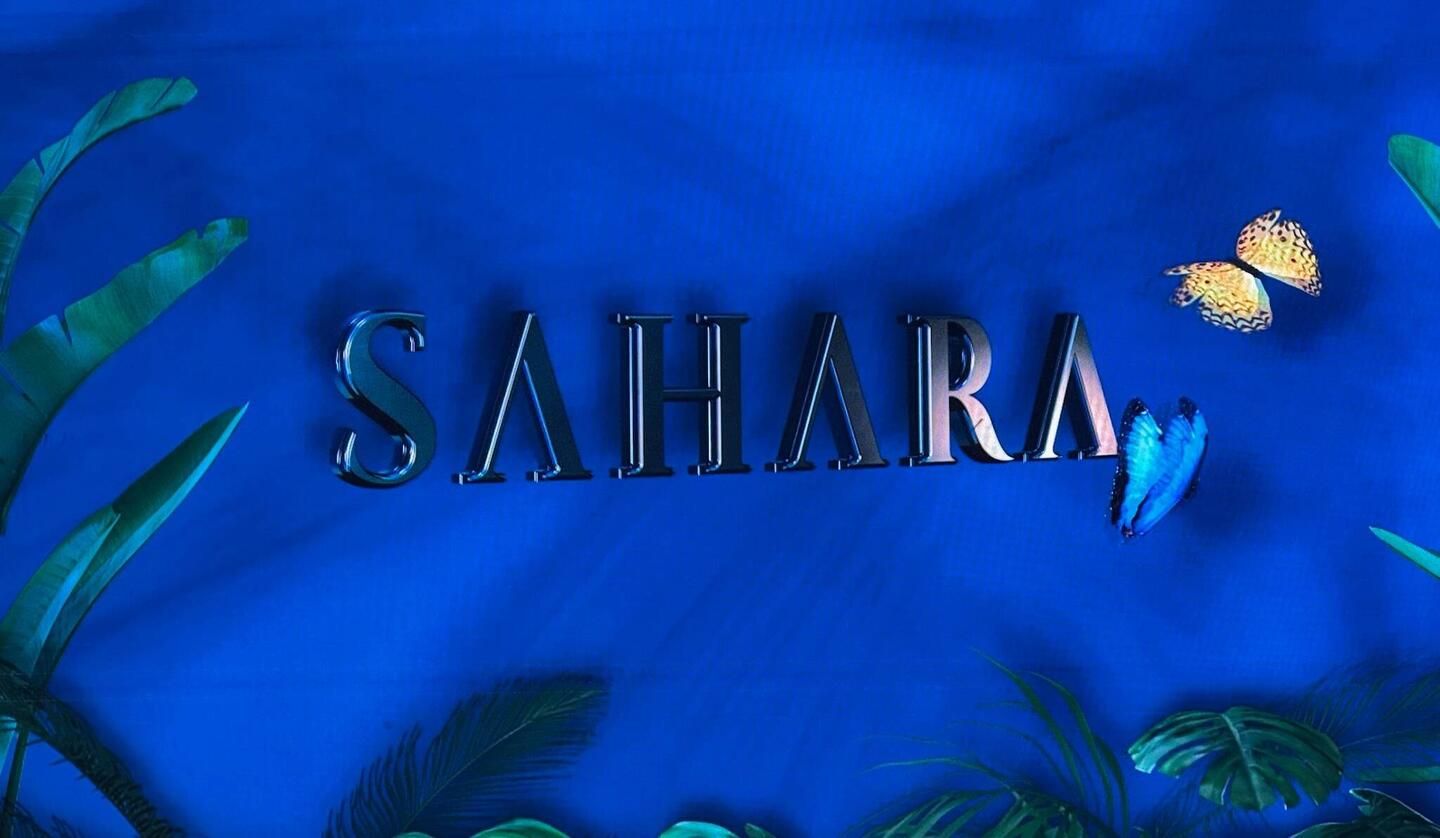 We stayed at the SAHARA