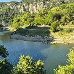Die Ardèche spektakulär, jedoch bei starkem Niederschlag gefährlich