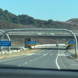 YES, we are on the other side of the toll road begining ...meaning we paid the toll road!