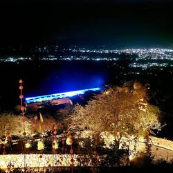 Abendlicher Talblick