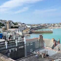 Video of St Ives from above