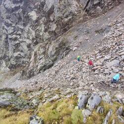 seilversicherter Aufstieg