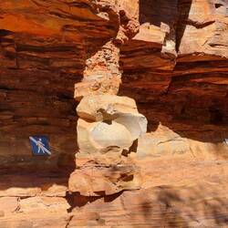 A little hazard on the way in.