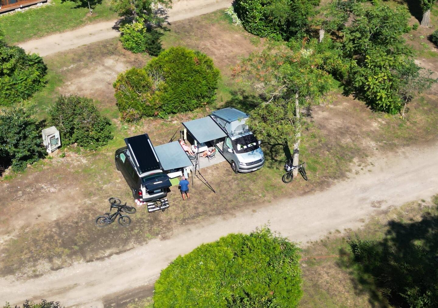 Unser Plätzchen aus der Luft