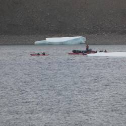 Intrepid kayakers.