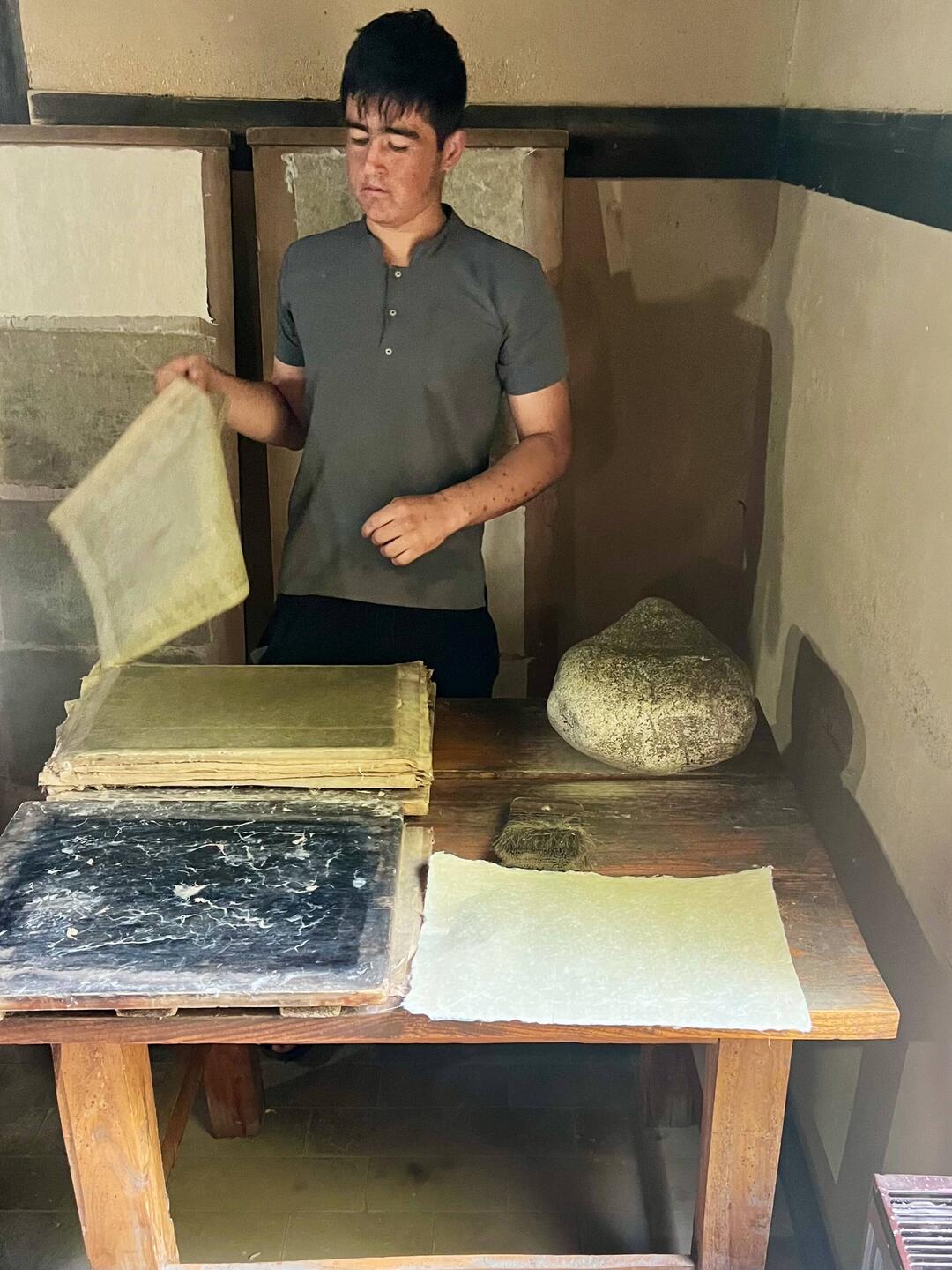 La preparazione della carta