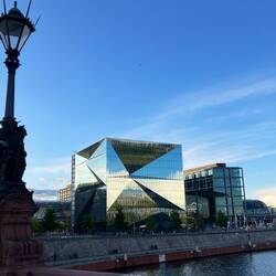 Blick zum Hauptbahnhof
