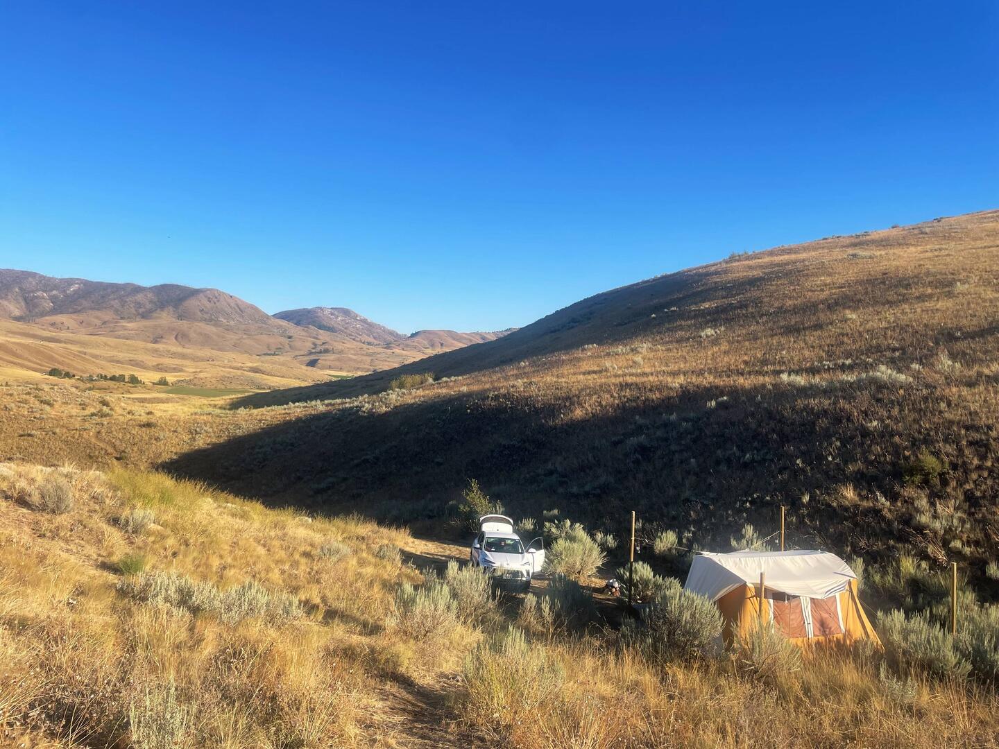 Camp von oben