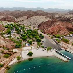 „Cattail Cove State Park“ (Campground) am „Colorado River“