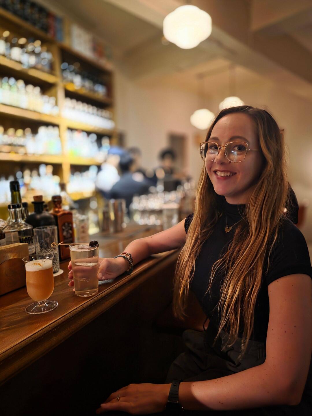 Cocktails and Taiwanese whisky on the very cool 'Snail Alley'