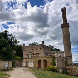 Heiz- und Kesselhaus für Wärme und Energie der Schlossanlagen