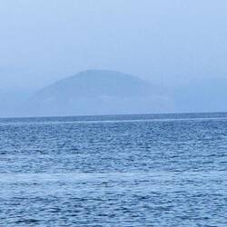 Ailsa Craig through the mist