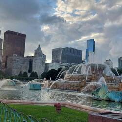 Clarence Buckingham Memorial Fountain im Millenium Park