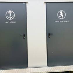 aber vorher noch schell auf Toilette😉