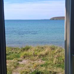 Blick aus dem Camper