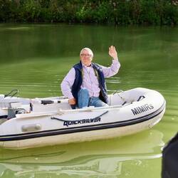 Und es wird kühler zum Schlauchbootfahren.