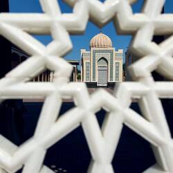 La tomba del primo presidente dell'Uzbekistan, Islam Karimov