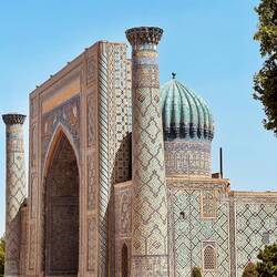 Altro dettaglio di una delle tre madrase