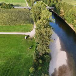 Unser Standplatz an der Ybbs