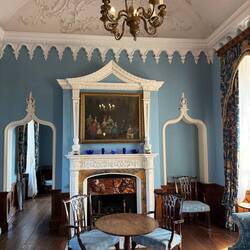 One of the castle rooms