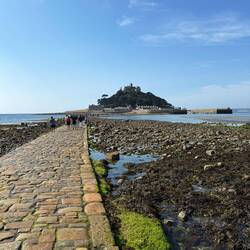 Such a cool concept building a castle on a tidal island!