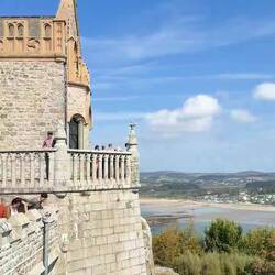 Video of the view from the castle
