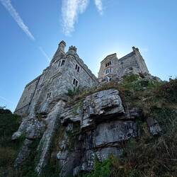 View of the castle exterior