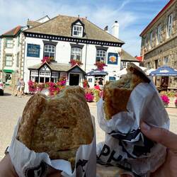 Our pasty lunch/dinner